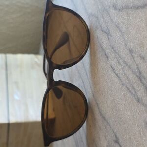 Ray-Ban Dark Brown Sunglasses (Made In Italy)